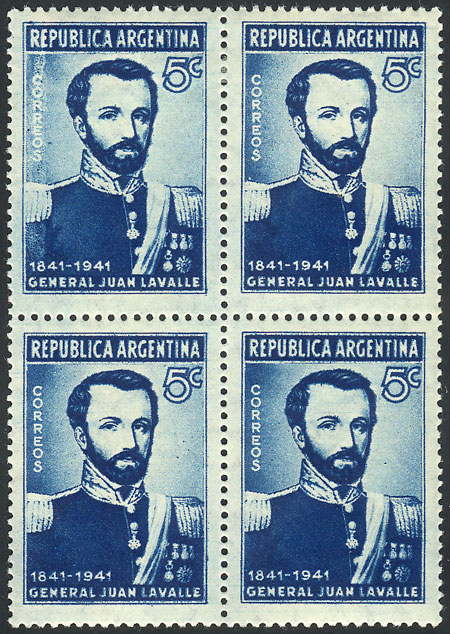 Lot 357 - Argentina general issues -  Guillermo Jalil - Philatino Auction # 2518 ARGENTINA: 