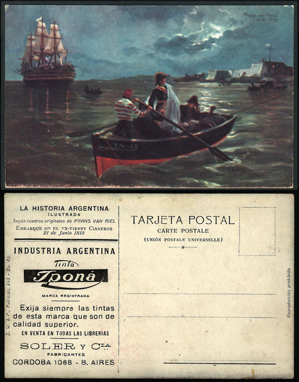 Lot 942 - Argentina postcards -  Guillermo Jalil - Philatino Auction # 2518 ARGENTINA: 
