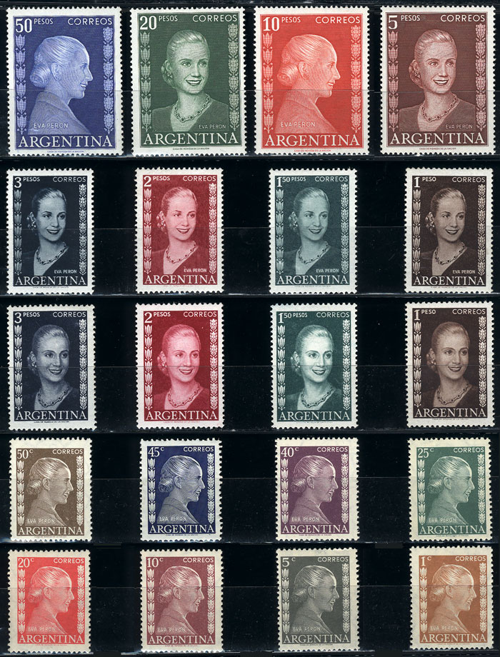 Lot 430 - Argentina general issues - Guillermo Jalil - Philatino Auction # 2518 ARGENTINA: Lot 430 - Argentina general issues - Guillermo Jalil - Philatino Auction # 2518 ARGENTINA: