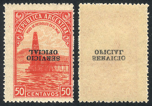 Lot 823 - Argentina official stamps - Guillermo Jalil - Philatino Auction # 2518 ARGENTINA: Lot 823 - Argentina official stamps - Guillermo Jalil - Philatino Auction # 2518 ARGENTINA: