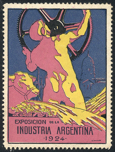 Lot 949 - Argentina cinderellas -  Guillermo Jalil - Philatino Auction # 2518 ARGENTINA: 