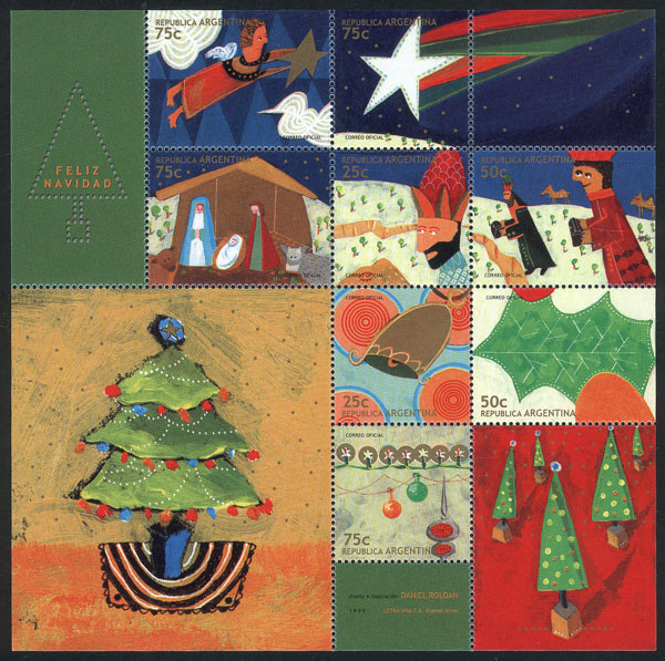 Lot 758 - Argentina souvenir sheets -  Guillermo Jalil - Philatino Auction # 2518 ARGENTINA: 