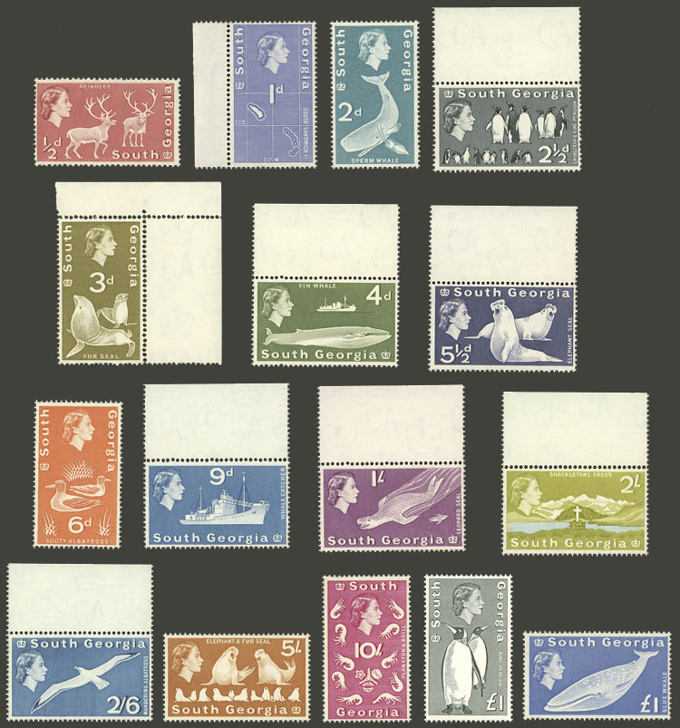 Lot 293 - south georgia general issues - Guillermo Jalil - Philatino Auction # 2519 WORLDWIDE + ARGENTINA: Special May auction Lot 293 - south georgia general issues - Guillermo Jalil - Philatino Auction # 2519 WORLDWIDE + ARGENTINA: Special May auction