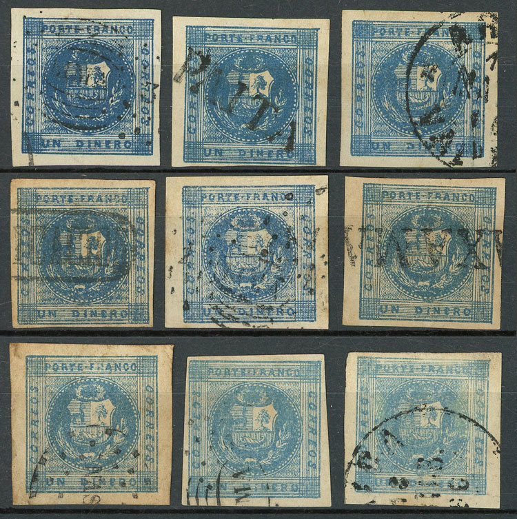 Lot 232 - Peru general issues -  Guillermo Jalil - Philatino Auction # 2519 WORLDWIDE + ARGENTINA: Special May auction