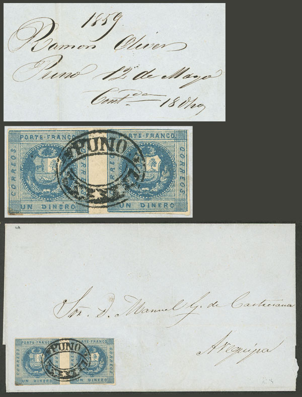 Lot 233 - Peru general issues -  Guillermo Jalil - Philatino Auction # 2519 WORLDWIDE + ARGENTINA: Special May auction