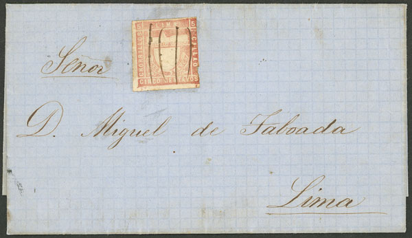 Lot 252 - Peru general issues -  Guillermo Jalil - Philatino Auction # 2519 WORLDWIDE + ARGENTINA: Special May auction