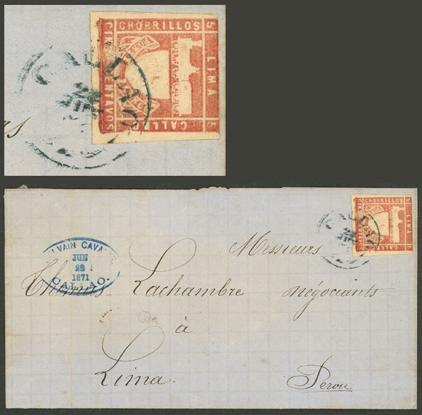 Lot 251 - Peru general issues -  Guillermo Jalil - Philatino Auction # 2519 WORLDWIDE + ARGENTINA: Special May auction