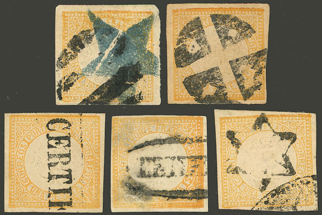 Lot 253 - Peru general issues -  Guillermo Jalil - Philatino Auction # 2519 WORLDWIDE + ARGENTINA: Special May auction