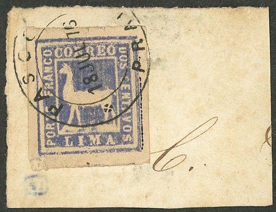 Lot 255 - Peru general issues -  Guillermo Jalil - Philatino Auction # 2519 WORLDWIDE + ARGENTINA: Special May auction