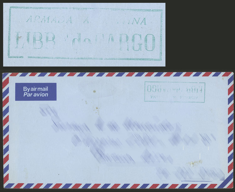 Lot 219 - falkland islands/malvinas POSTAL HISTORY - FALKLANDS WAR -  Guillermo Jalil - Philatino Auction # 2519 WORLDWIDE + ARGENTINA: Special May auction