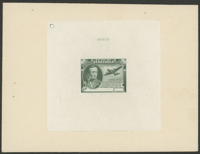 Lot 321 - Venezuela airmail -  Guillermo Jalil - Philatino Auction # 2519 WORLDWIDE + ARGENTINA: Special May auction