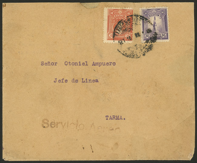 Lot 278 - Peru postal history - Guillermo Jalil - Philatino Auction # 2519 WORLDWIDE + ARGENTINA: Special May auction Lot 278 - Peru postal history - Guillermo Jalil - Philatino Auction # 2519 WORLDWIDE + ARGENTINA: Special May auction