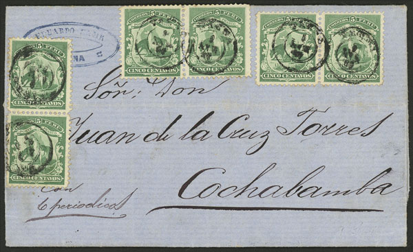 Lot 247 - Peru general issues -  Guillermo Jalil - Philatino Auction # 2519 WORLDWIDE + ARGENTINA: Special May auction