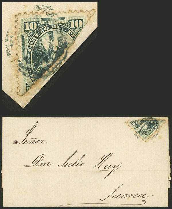 Lot 267 - Peru postal history -  Guillermo Jalil - Philatino Auction # 2519 WORLDWIDE + ARGENTINA: Special May auction