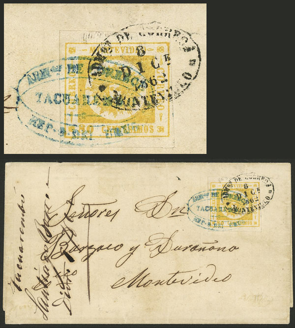 Lot 313 - Uruguay general issues -  Guillermo Jalil - Philatino Auction # 2519 WORLDWIDE + ARGENTINA: Special May auction
