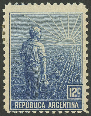 Lot 216 - Argentina general issues -  Guillermo Jalil - Philatino Auction # 2521 ARGENTINA: 