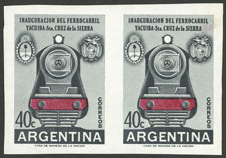 Lot 518 - Argentina general issues -  Guillermo Jalil - Philatino Auction # 2521 ARGENTINA: 
