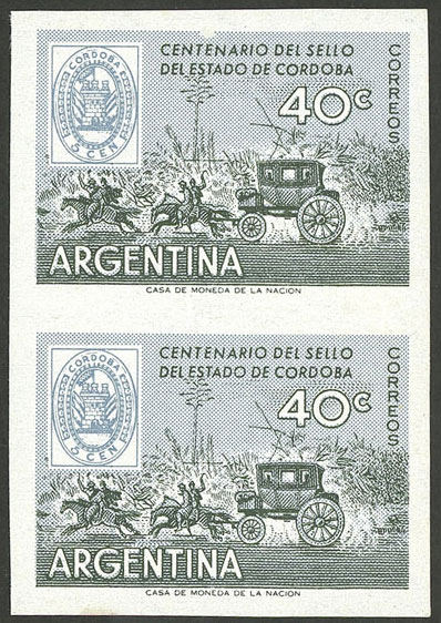 Lot 519 - Argentina general issues -  Guillermo Jalil - Philatino Auction # 2521 ARGENTINA: 