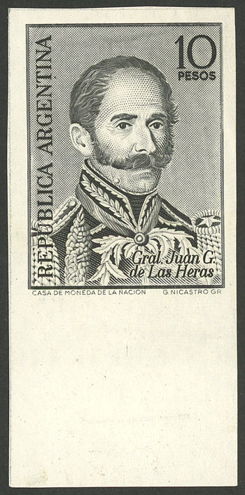 Lot 648 - Argentina general issues -  Guillermo Jalil - Philatino Auction # 2521 ARGENTINA: 