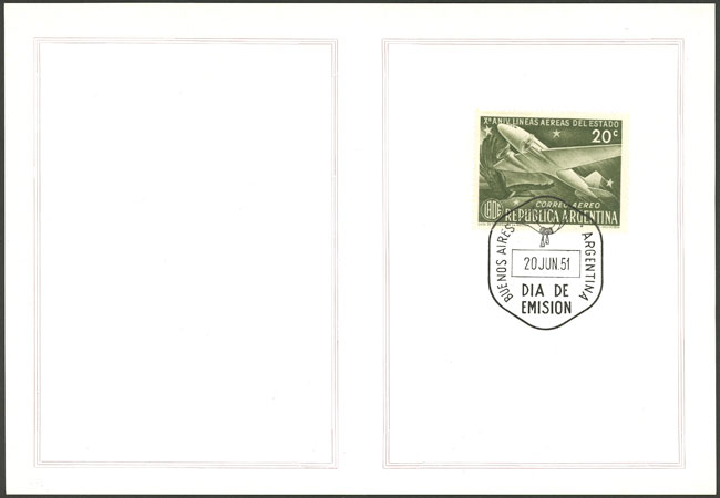 Lot 438 - Argentina general issues -  Guillermo Jalil - Philatino Auction # 2521 ARGENTINA: 
