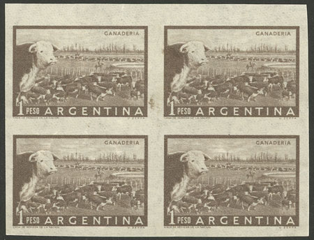 Lot 497 - Argentina general issues -  Guillermo Jalil - Philatino Auction # 2521 ARGENTINA: 