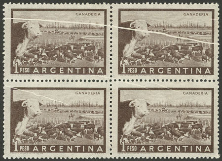 Lot 496 - Argentina general issues -  Guillermo Jalil - Philatino Auction # 2521 ARGENTINA: 
