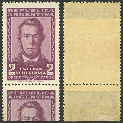 Lot 500 - Argentina general issues -  Guillermo Jalil - Philatino Auction # 2521 ARGENTINA: 