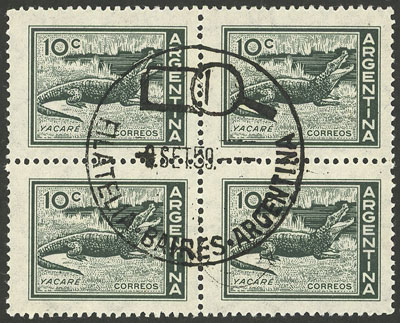 Lot 523 - Argentina general issues -  Guillermo Jalil - Philatino Auction # 2521 ARGENTINA: 
