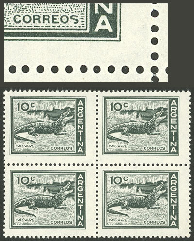 Lot 521 - Argentina general issues -  Guillermo Jalil - Philatino Auction # 2521 ARGENTINA: 