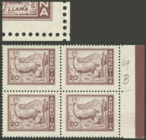 Lot 525 - Argentina general issues -  Guillermo Jalil - Philatino Auction # 2521 ARGENTINA: 