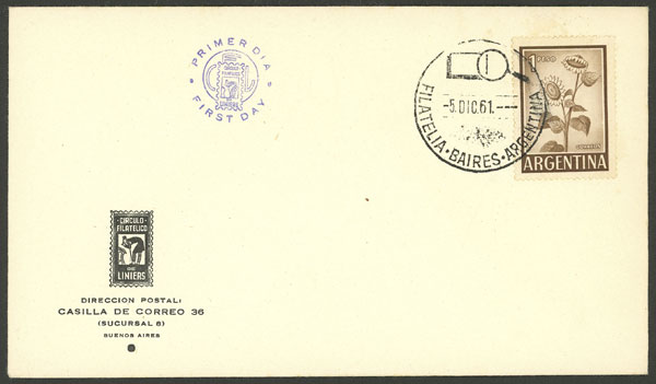 Lot 540 - Argentina general issues -  Guillermo Jalil - Philatino Auction # 2521 ARGENTINA: 