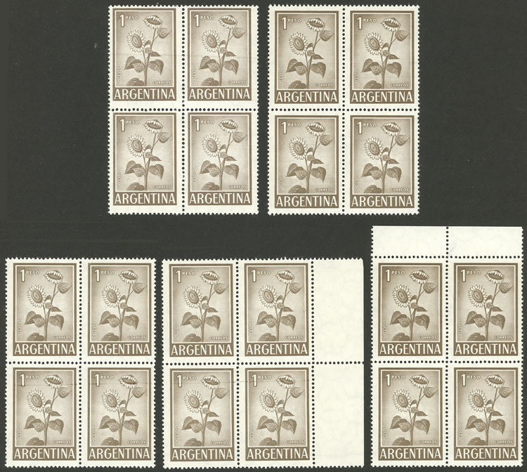 Lot 543 - Argentina general issues -  Guillermo Jalil - Philatino Auction # 2521 ARGENTINA: 
