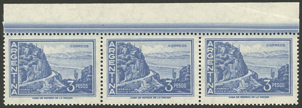Lot 555 - Argentina general issues -  Guillermo Jalil - Philatino Auction # 2521 ARGENTINA: 