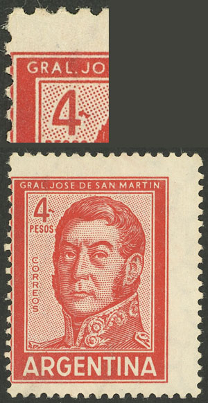 Lot 559 - Argentina general issues -  Guillermo Jalil - Philatino Auction # 2521 ARGENTINA: 