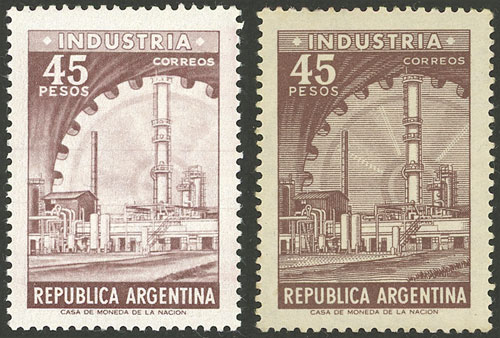 Lot 632 - Argentina general issues -  Guillermo Jalil - Philatino Auction # 2521 ARGENTINA: 