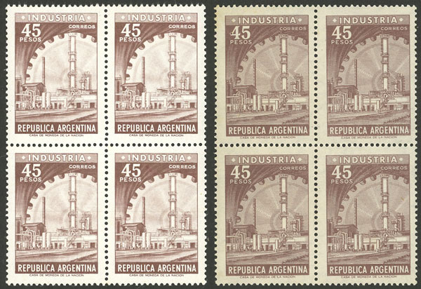 Lot 633 - Argentina general issues -  Guillermo Jalil - Philatino Auction # 2521 ARGENTINA: 