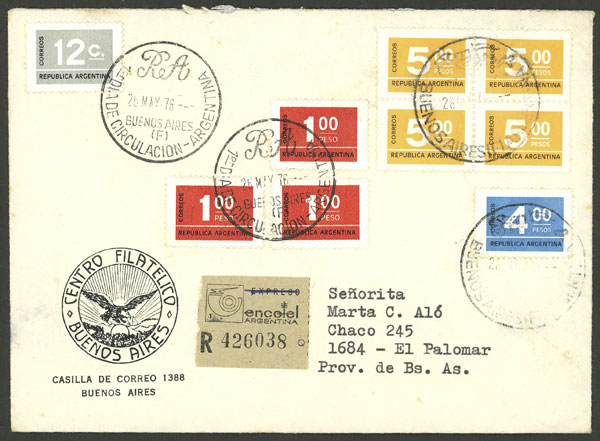 Lot 690 - Argentina general issues -  Guillermo Jalil - Philatino Auction # 2521 ARGENTINA: 