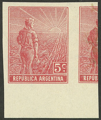 Lot 218 - Argentina general issues -  Guillermo Jalil - Philatino Auction # 2521 ARGENTINA: 