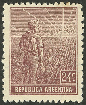 Lot 220 - Argentina general issues -  Guillermo Jalil - Philatino Auction # 2521 ARGENTINA: 
