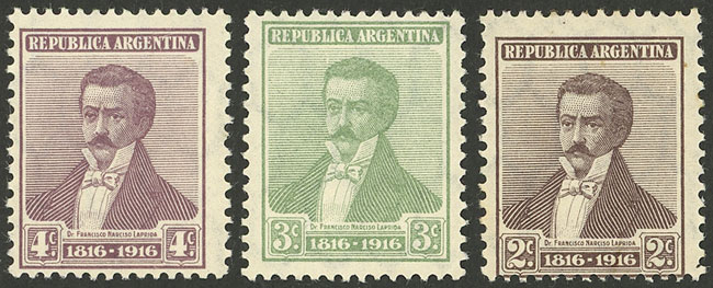 Lot 225 - Argentina general issues -  Guillermo Jalil - Philatino Auction # 2521 ARGENTINA: 