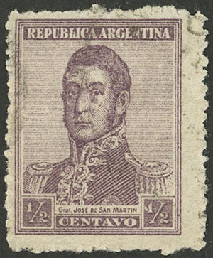 Lot 233 - Argentina general issues -  Guillermo Jalil - Philatino Auction # 2521 ARGENTINA: 