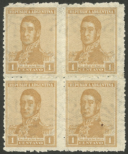 Lot 238 - Argentina general issues -  Guillermo Jalil - Philatino Auction # 2521 ARGENTINA: 
