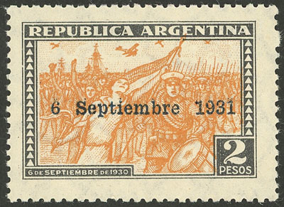 Lot 276 - Argentina general issues -  Guillermo Jalil - Philatino Auction # 2521 ARGENTINA: 