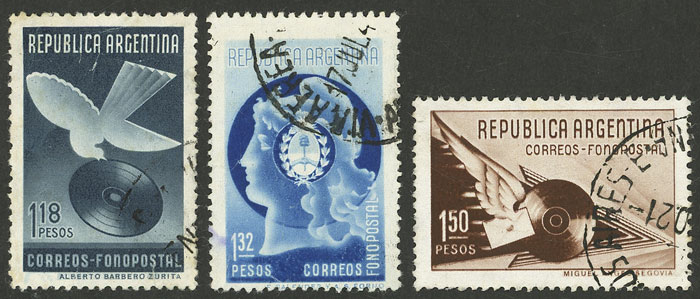 Lot 343 - Argentina general issues -  Guillermo Jalil - Philatino Auction # 2521 ARGENTINA: 