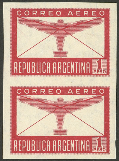 Lot 369 - Argentina general issues -  Guillermo Jalil - Philatino Auction # 2521 ARGENTINA: 