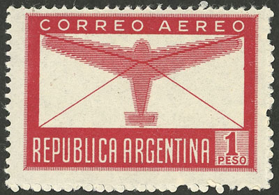 Lot 372 - Argentina general issues -  Guillermo Jalil - Philatino Auction # 2521 ARGENTINA: 