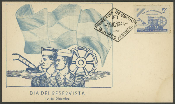 Lot 407 - Argentina general issues -  Guillermo Jalil - Philatino Auction # 2521 ARGENTINA: 