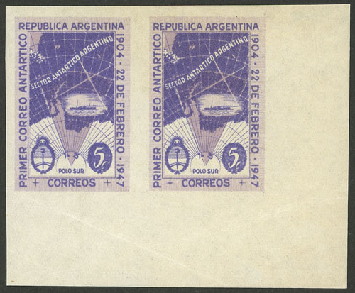 Lot 421 - Argentina general issues -  Guillermo Jalil - Philatino Auction # 2521 ARGENTINA: 