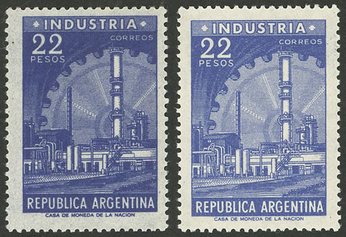 Lot 574 - Argentina general issues -  Guillermo Jalil - Philatino Auction # 2521 ARGENTINA: 