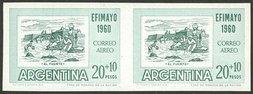 Lot 586 - Argentina general issues - Guillermo Jalil - Philatino Auction # 2521 ARGENTINA: Lot 586 - Argentina general issues - Guillermo Jalil - Philatino Auction # 2521 ARGENTINA:
